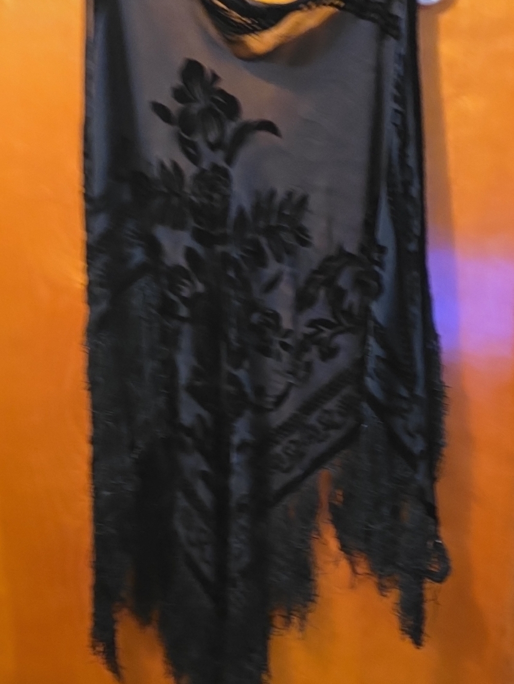 Beautiful Black Shawl